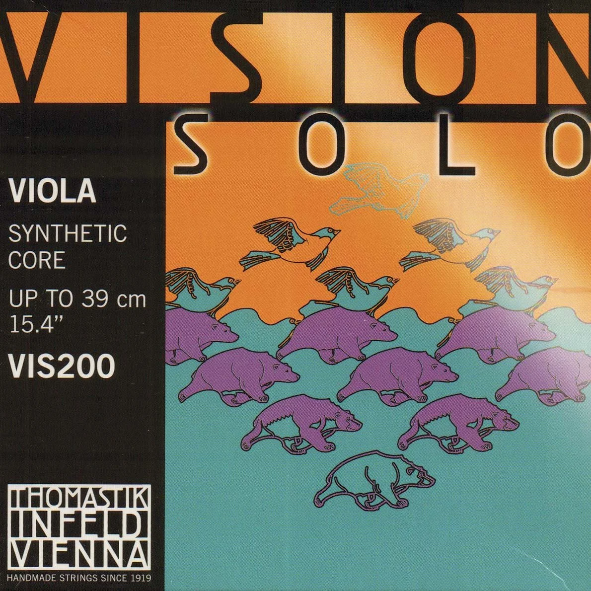 Vision Solo Viola String Set: Medium — Vermont Violins